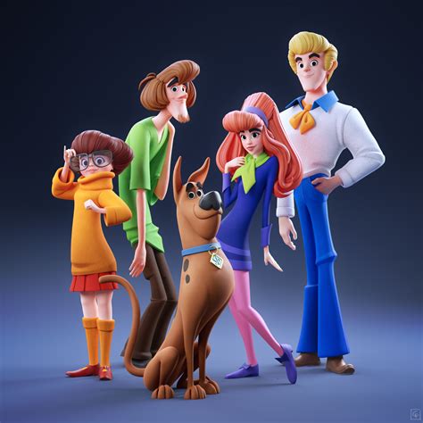 The Scooby-Gang / Scooby-Doo - Finished Projects - Blender Artists ...