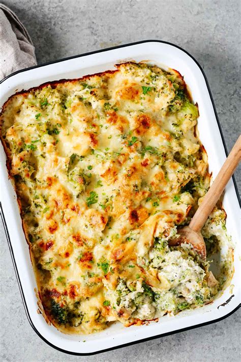 Broccoli & Cauliflower Casserole - Healthier, Easy and Delicious!