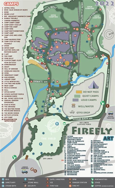 Map - Firefly Arts Collective