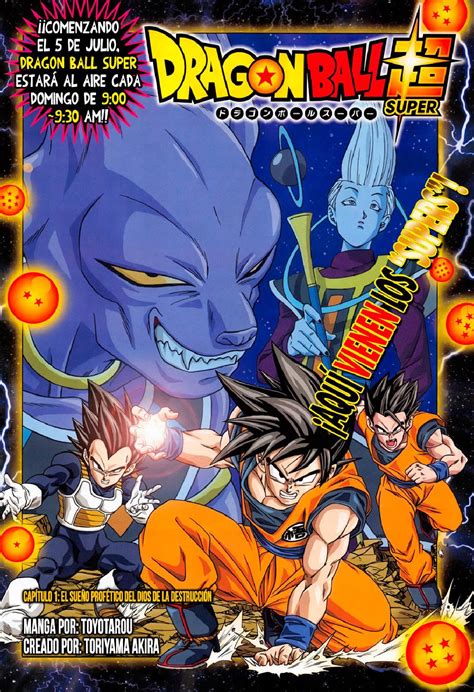 Manga dragon ball super 01 “el sueño profético del dios de la ...