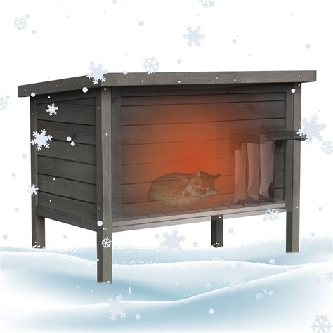 GDLF Outdoor Cat House Feral Cat Enclosure 100% Insulated All for sale ...