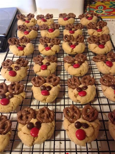 Peanut Butter Reindeer Cookies – SMiLes by Meg