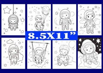 160 Cute Space Coloring Pages for Kids Coloring Pages Coloring book for ...