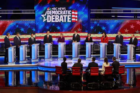 Democratic Presidential Candidates Take The Stage In First Debate | On ...