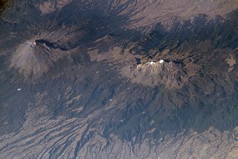 Popocatepetl and Iztaccíhuatl Volcanoes, Mexico