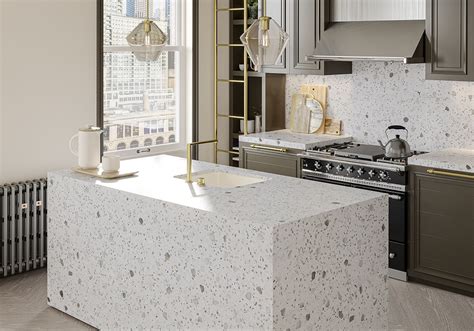 15 White Quartz Countertop & Backsplash Ideas | Marble Systems