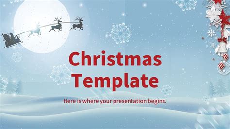 Best Free Christmas Presentation Template Google Slides Themes And ...