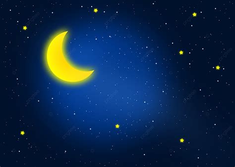 Beautiful Starry Night Sky Background, Blue Night Sky Background, Night ...