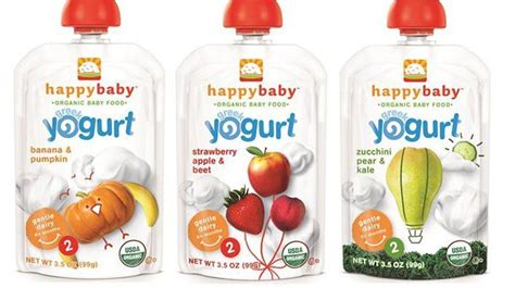 happy baby yogurt pouches - Arianna Utley