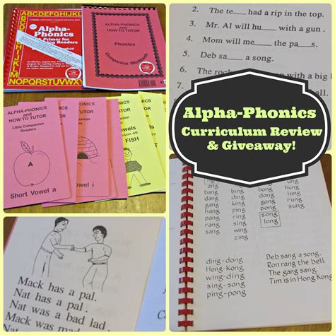 Alpha-Phonics {Reading Curriculum Review & Giveaway} - Teach Beside Me