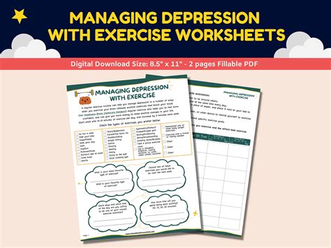 Mind Over Mood, Depression, Anxiety Worksheets – Flourish n Thrive ...