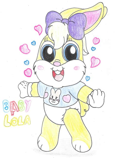 Baby Lola Bunny by PiplupSTARSCommander on DeviantArt