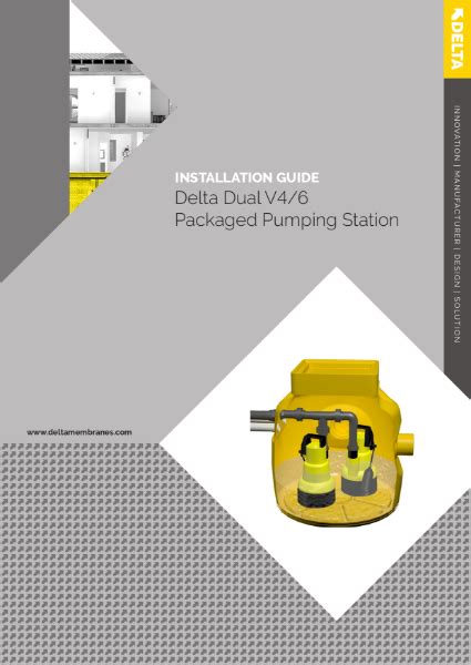 Delta Dual V4 & V6 Sump Pump Installation Guide | Delta Membrane ...