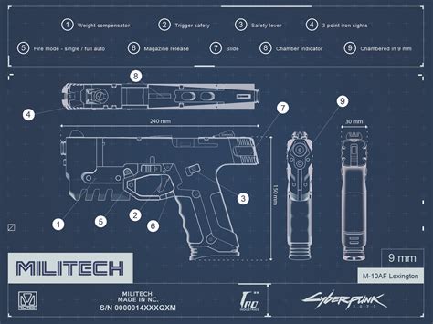 #924240 Cyberpunk 2077, CD Projekt RED, concept art, weapon, blueprints ...