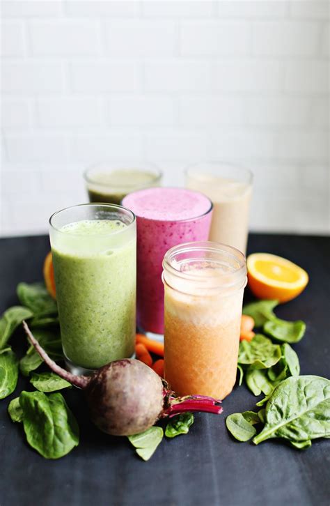 5 Veggie-Based Breakfast Smoothies - A Beautiful Mess