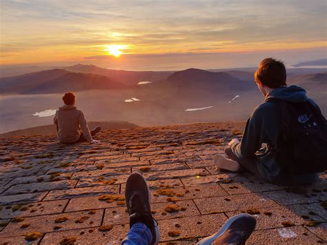 A Snowdon Sunset : r/Wales