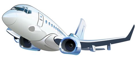 Airplane Transparent Vector Clipart | Gallery Yopriceville - High ...