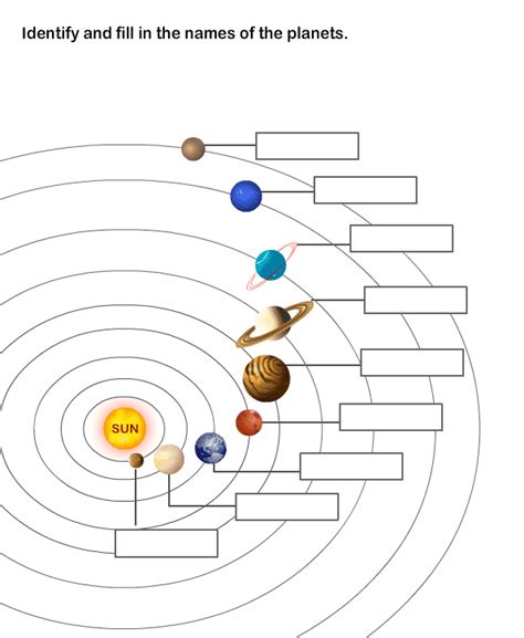 Planets Printables For Kids