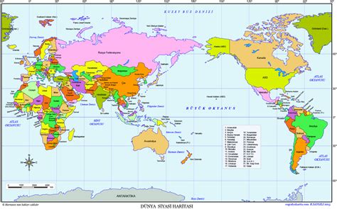 Sample maps for world continents – Artofit