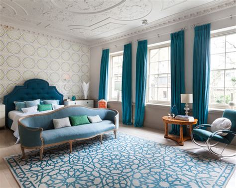 Teal Curtains | Houzz