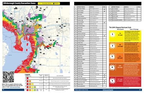 Hillsborough Evacuation Zone Map English | PDF | Disasters | Physical ...