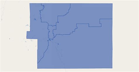 El Paso County, Colorado Commissioner Districts | GIS Map Data | El ...