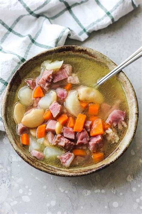 Leftover ham bone soup - Berry&Maple