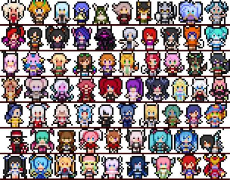 X Sprites By Nanouw Pixel Art Characters Pixel Art Sprite | The Best ...