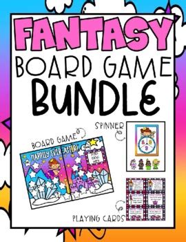 FANTASY GAME BOARD EDITABLE by Creating Classrooom Magic | TPT