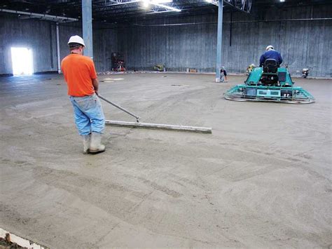 Specifying the concrete slab to be polished - Construction Specifier