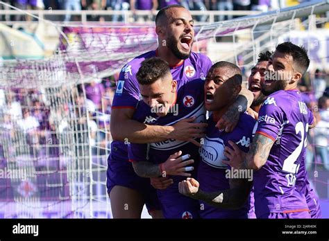 Artemio Franchi stadium, Florence, Italy, April 16, 2022, ACF ...