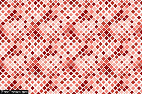 Seamless Red Square Pattern 3932390