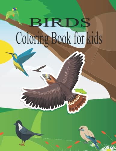 bird coloring book for kids: Birds Coloring Book for kids children ages ...