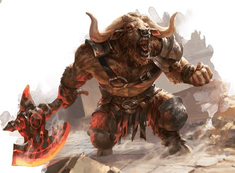 The minotaur that could have been...(Minotaur Race replacement) : r/dndnext