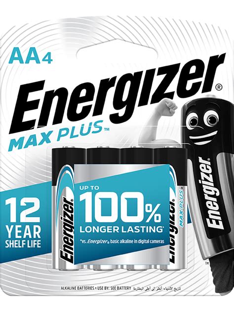 ENERGIZER® MAX PLUS™ AA - Energizer-Malaysia