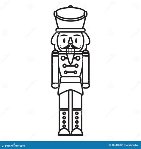 Cartoon Cute Nutcracker Isolated Royalty-Free Stock Photography ...