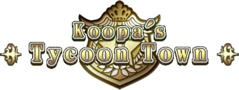 File:MP8 Koopa's Tycoon Town Logo.png - Super Mario Wiki, the Mario ...