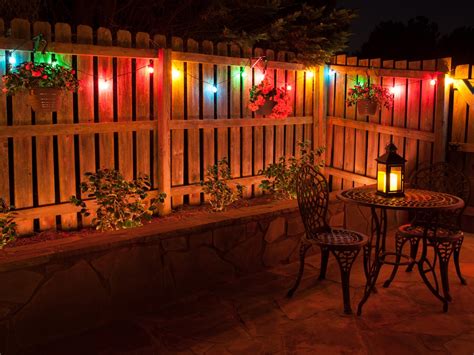 Ideas For Backyard String Lights