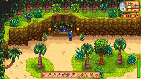 Golden Walnuts Unlocks on Ginger Island - Stardew Valley - Hold to Reset