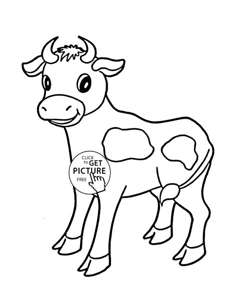 Cow Drawing Pictures at GetDrawings | Free download