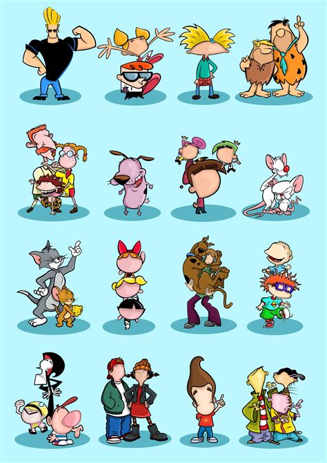 90s Cartoon Characters - Etsy UK