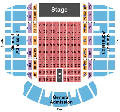 Mississippi Coliseum Seating Chart - Jackson