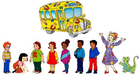 The Magic School Bus Characters by MarkPipi on DeviantArt