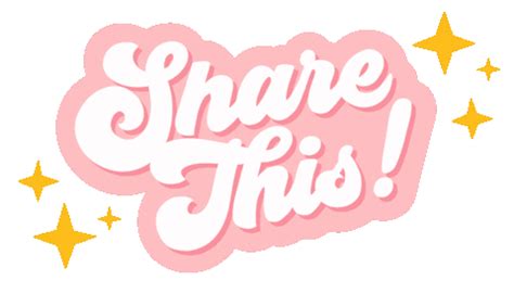 Share Sharing Sticker