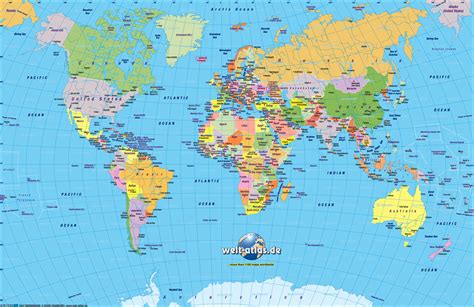 World Atlas Map ~ Online Map