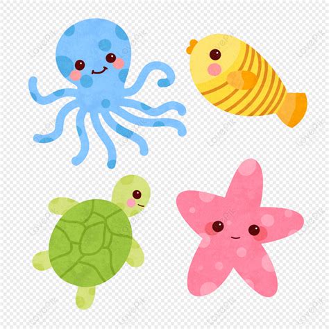 Cute Sea Animals, Pet, Wild, Cute Pets PNG Transparent Background And Clipart Image For Free ...