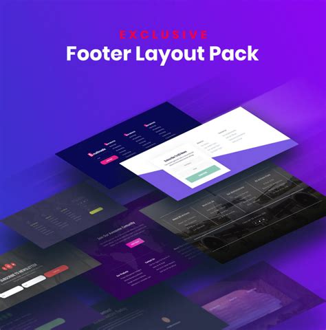 Footer Layout Pack | B3 Multimedia Solutions