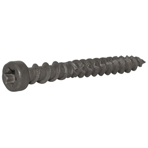 Deck Mate #8 1-5/8 in. Star Pan-Head Composite Deck Screws (1 lb.-Pack ...