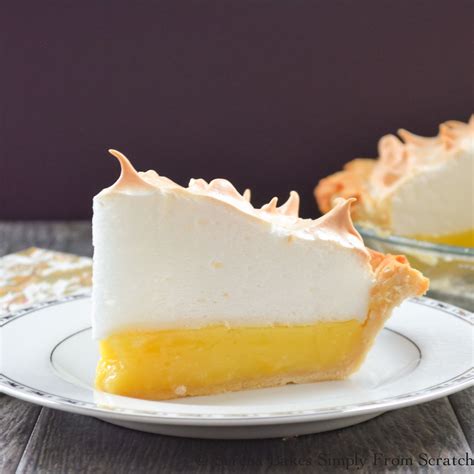 Lemon Meringue Pie #SundaySupper