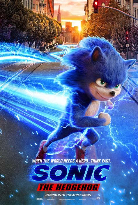 Sonic the Hedgehog (#4 of 28): Extra Large Movie Poster Image - IMP Awards